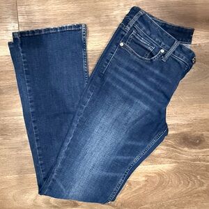 Silver Jeans Dark Blue Straight Leg Women's Jeans